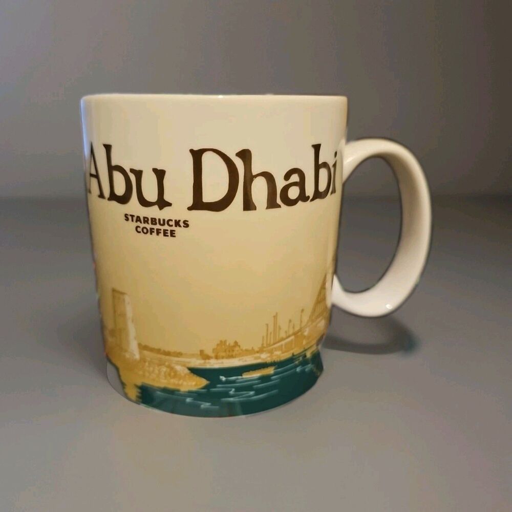 STARBUCKS  Been There Series Abu Dhabi City Collector Mug